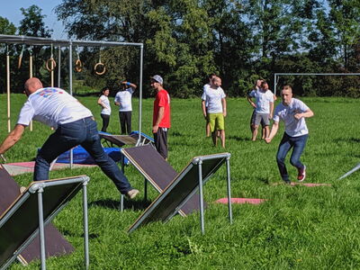 Ninja Warrior Parkour Firmenevent