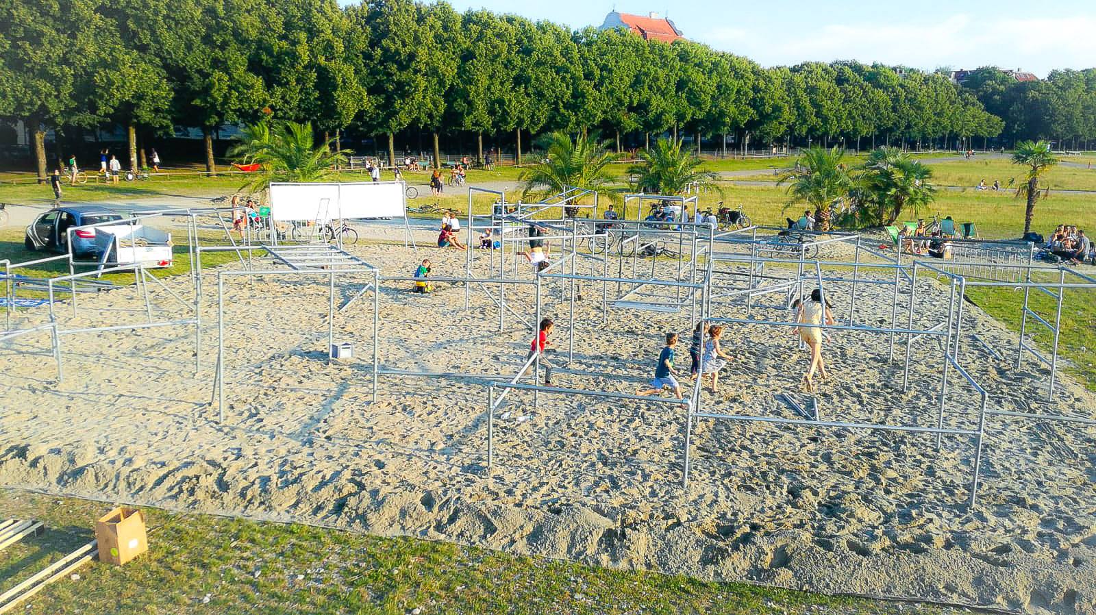 FAM Parkour Sommer Event Theresienwiese
