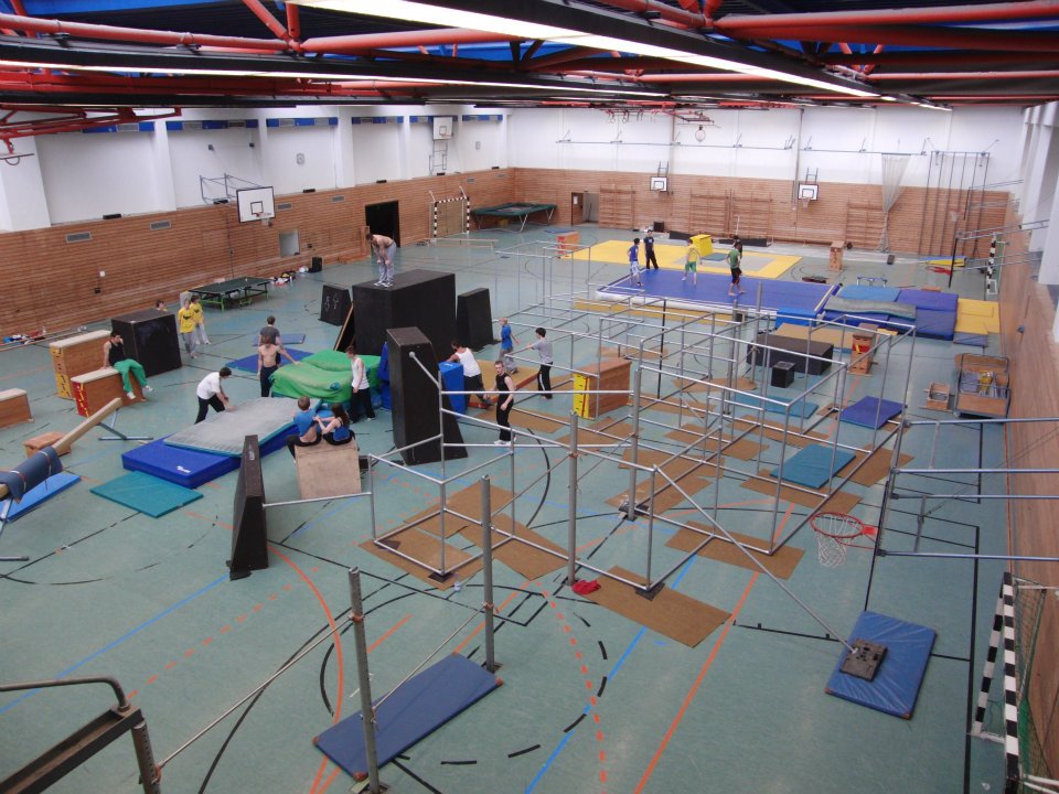 Giesinger Parkour Trainingsmöglichkeiten