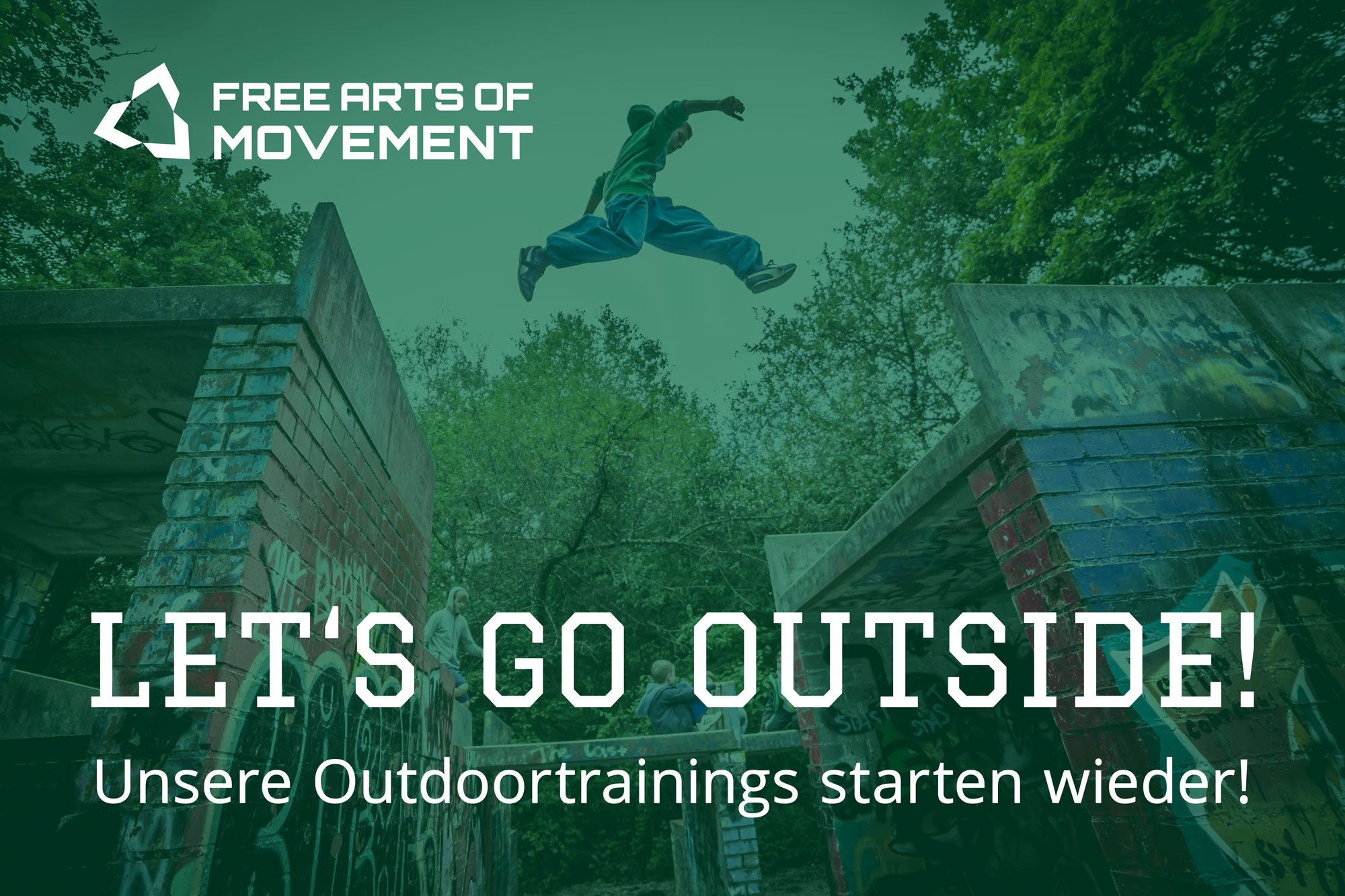 Outdoor Trainingsmöglichkeiten mit Free arts of Movement